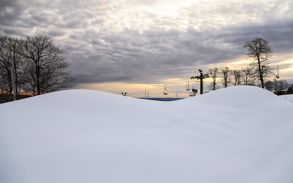 Snowmaking begins for the 2018-19 winter season